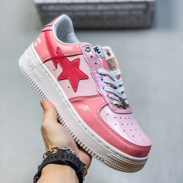BAPE Patent Casual Shoes Sneakers