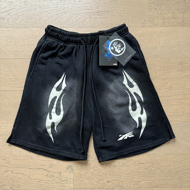 Saint Vintage shorts, cropped pants, high street baggy trousers