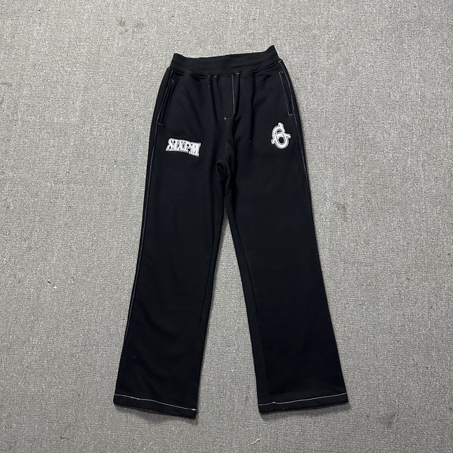 6PM Drill American Street Hip Hop Velvet Pullover Hooded Sweatshirt Long Sweatpants Men's Trendy Tracksuit Jacket
