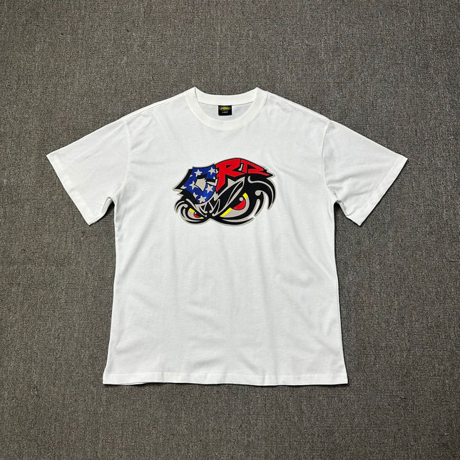 240g Unisex Letter Logo T-Shirt