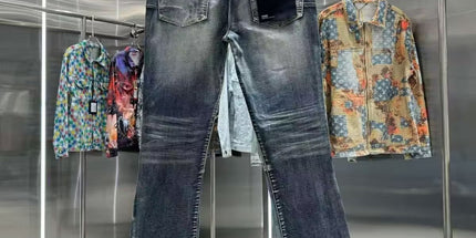 Purple Retro Jeans