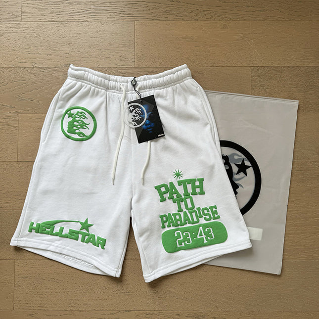 Saint Vintage shorts, cropped pants, high street baggy trousers