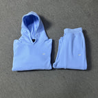 Sky blue suit