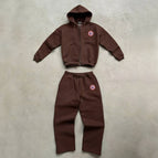 Wine red suit