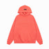 S / Flocked sweatshirt orange