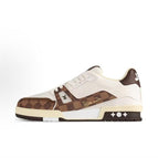 L8 Empty Rubber Trendy Shoes - White, Brown, Black