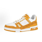 L8 Empty Rubber Trendy Shoes - Yellow Denim