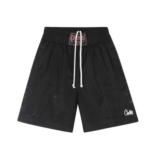 corteiz street embroidery zipper vest Alcatraz shorts new set