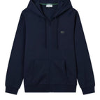 Navy blue zipper