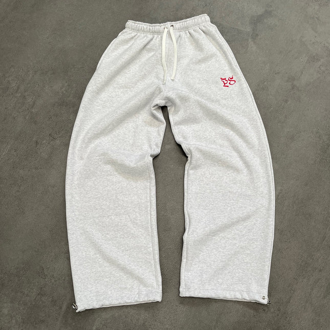 Y2K Streetwear Letter Embroidery Loose Sweatpants