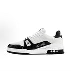 L8 Empty Rubber Trendy Sneakers - Black Crocodile
