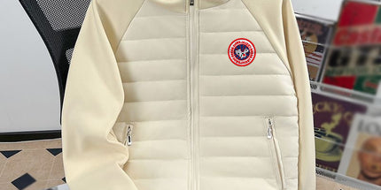 hooded warm and thickened jacket for men