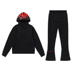 01 Black and red suit
