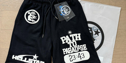 Saint Vintage shorts, cropped pants, high street baggy trousers