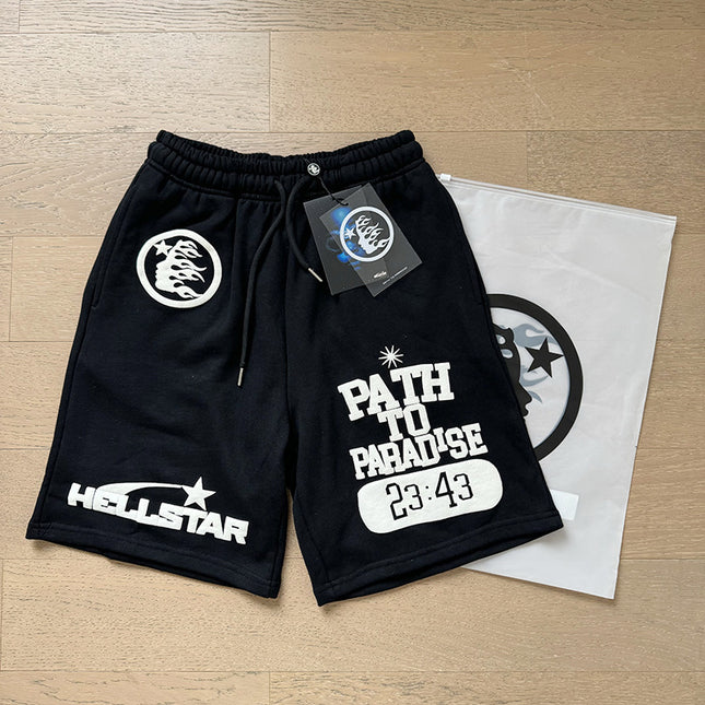 Saint Vintage shorts, cropped pants, high street baggy trousers