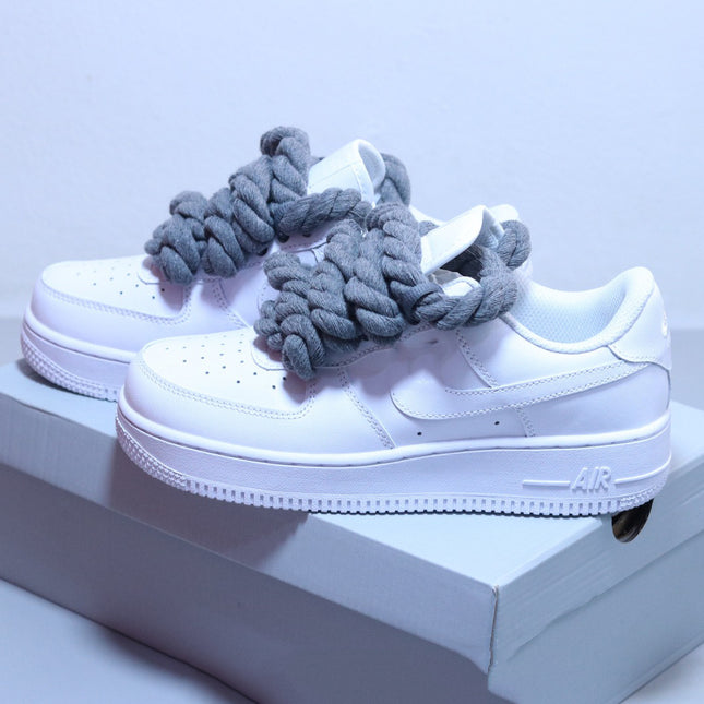 Nike Air Force 1 with Chunky Rope Laces
