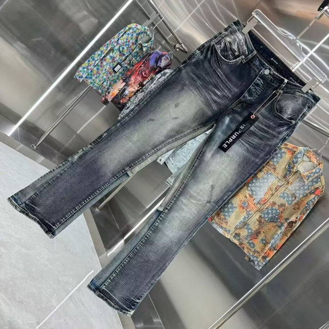 Purple Retro Jeans