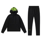 01 Black and green set with accessories