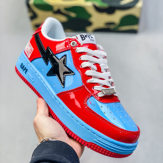 BAPE Patent Casual Shoes Sneakers