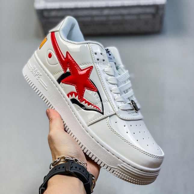 BAPE Patent Casual Shoes Sneakers