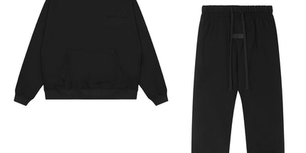 ESSENTIALS fleece Hooded Set