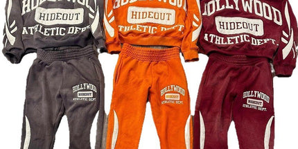 Y2k hooded zipper set