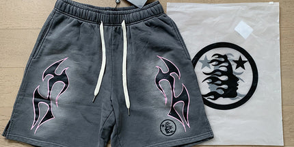 Saint Vintage shorts, cropped pants, high street baggy trousers