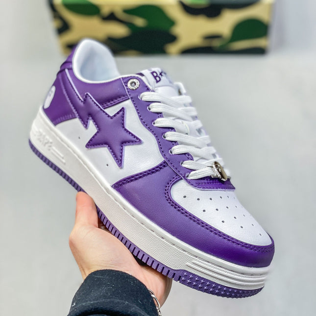 BAPE Patent Casual Shoes Sneakers