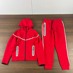 Reflective red suit