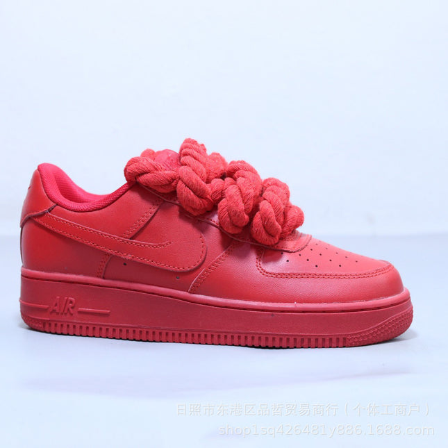 Nike Air Force 1 with Chunky Rope Laces