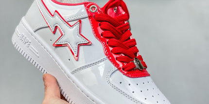 BAPE Patent Casual Shoes Sneakers