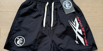 Saint Vintage shorts, cropped pants, high street baggy trousers
