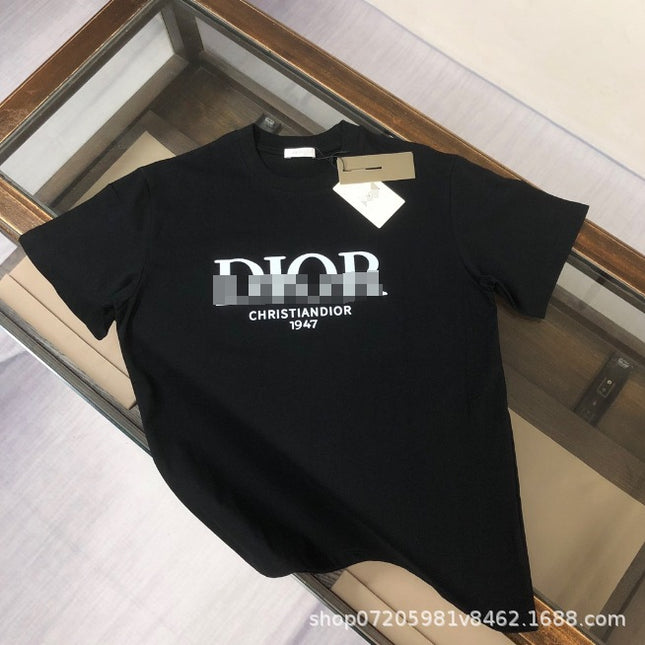 Men's Vintage Print 100% Cotton Crew Neck T-Shirt