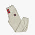 White pants with red label / M