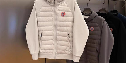 hooded warm and thickened jacket for men