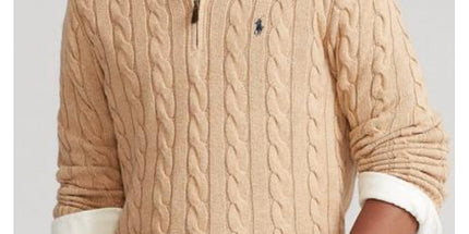 Casual Crew Neck Pony Sweater Knitwear