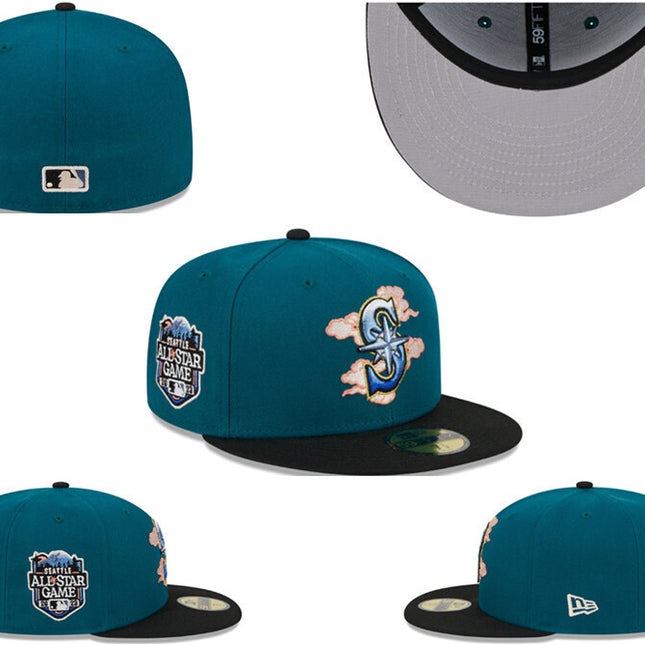 Unisex Full-Seal Flat-Brim Baseball Cap