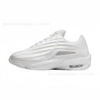 The duck shoes of the rhyme are white
