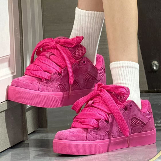 Dragon Fruit Retro Casual Women's Sneakers
