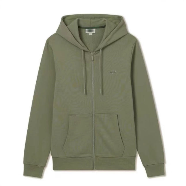 Classic burberry hooded zipper pullover