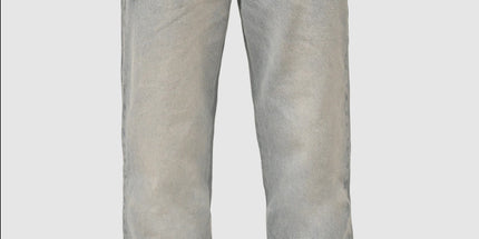 denim straight-leg pants jeans