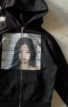 Y2K sweatshirt Harajuku jacket gothic style for men and women