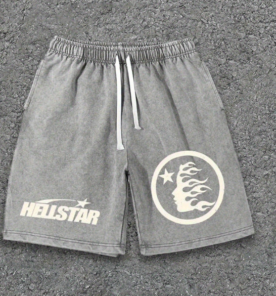 Saint Vintage shorts, cropped pants, high street baggy trousers