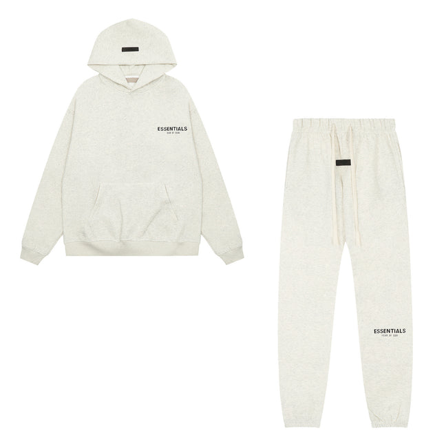 ESSENTIALS fleece Hooded Set