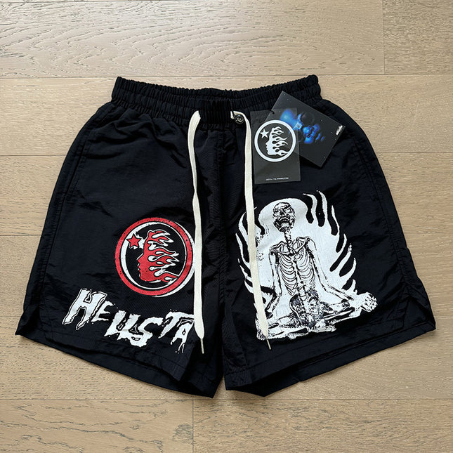 Saint Vintage shorts, cropped pants, high street baggy trousers