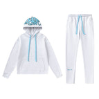 01 White and blue set with accessories