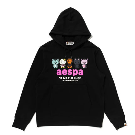 2026 Cross-border New Trendy Brand Collaboration Printed Letters Loose Unisex Pure Cotton Hooded Sweatshirt for Autumn and Winter