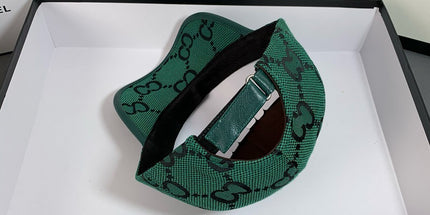 Vintage G Letter Embroidered Canvas Baseball Cap