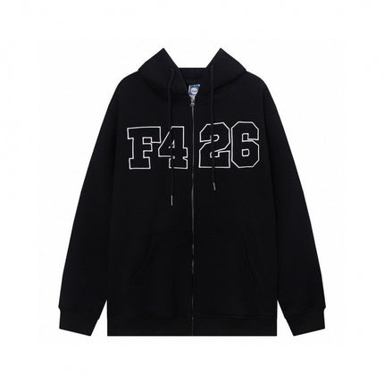 2026 Long Zipper Jacket, Hoodie, Sweatshirt, Couple, Unisex, Zipper Comfortable Loose Top, Zipper Sweatshirt Jacket