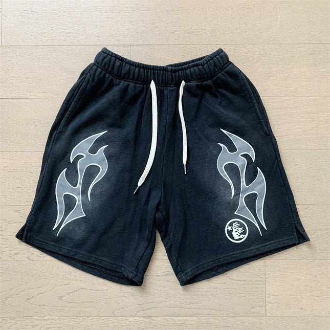 Saint Vintage shorts, cropped pants, high street baggy trousers